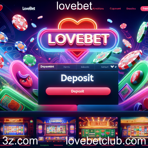 Explorando a Categoria de Depósito no Lovebet